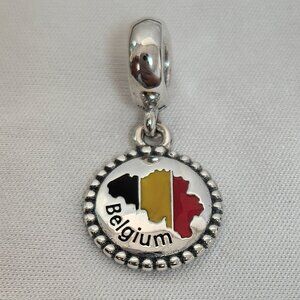 Pandora Belgium Exclusive Charm Pendant, S925 Silver Jewelry